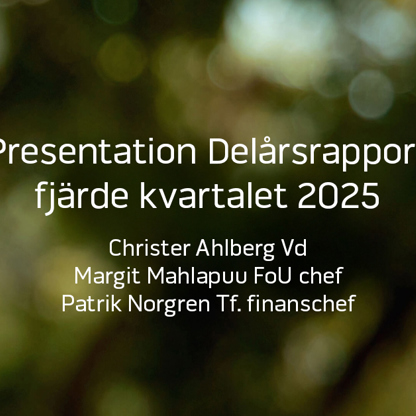 Cinclus LI FB Delårsrapport Q4 2025 Pres 01