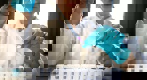 cinclus pharma female scientist working with pipette in lab