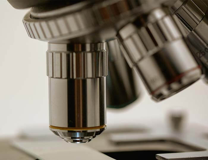 cinclus pharma close-up on microscope